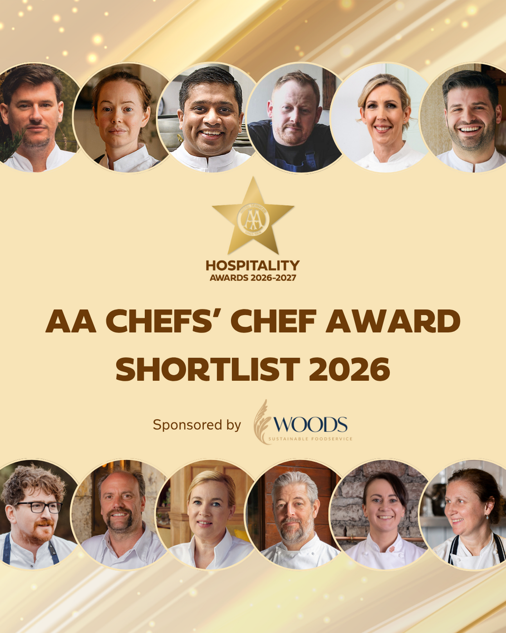 UK’s Top Culinary Talent Shortlisted for 2026   AA Chefs’ Chef of the Year
