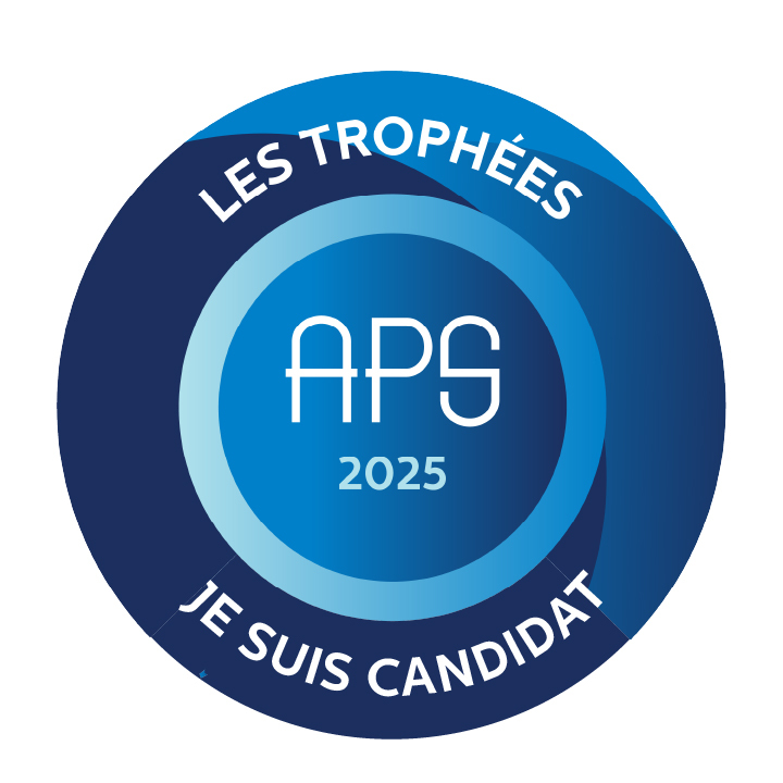 APS 25 - logo trophée (bleu)