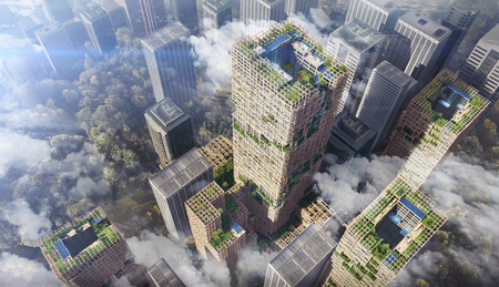 Changing cities into forests W350 project for Sustainable Future