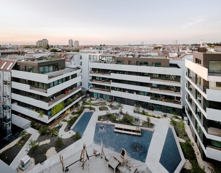 pa1925 | Construction of four residential buildings with a commercial unit, Pasteurstraße 19-25