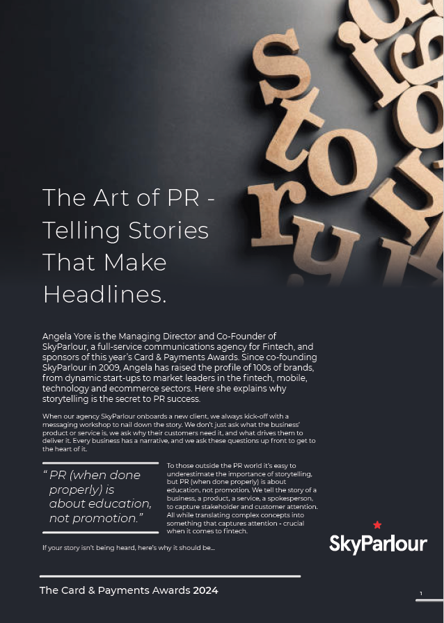 The Art of PR - Telling Stories That Make Headlines, by Skyparlour