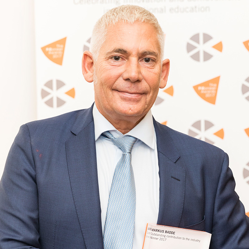 Outstanding contribution to the industry