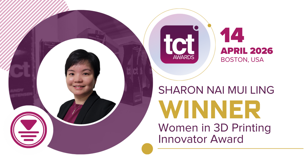 WI3DP Innovator Award winner 2026