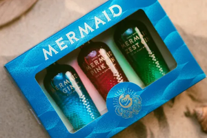 Mermaid Gin teams up with Facer for miniatures gift set