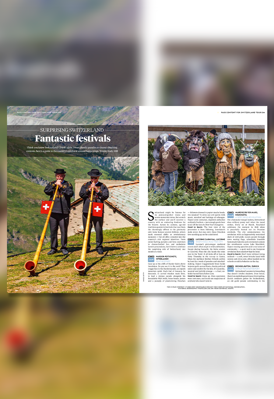 National Geographic Traveller (UK) Branded Content Team, APL Media