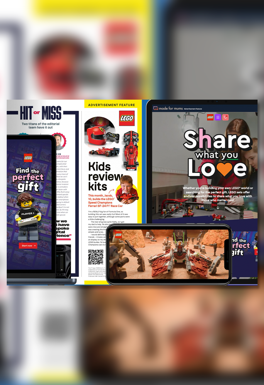Share What You Love, LEGO, Immediate