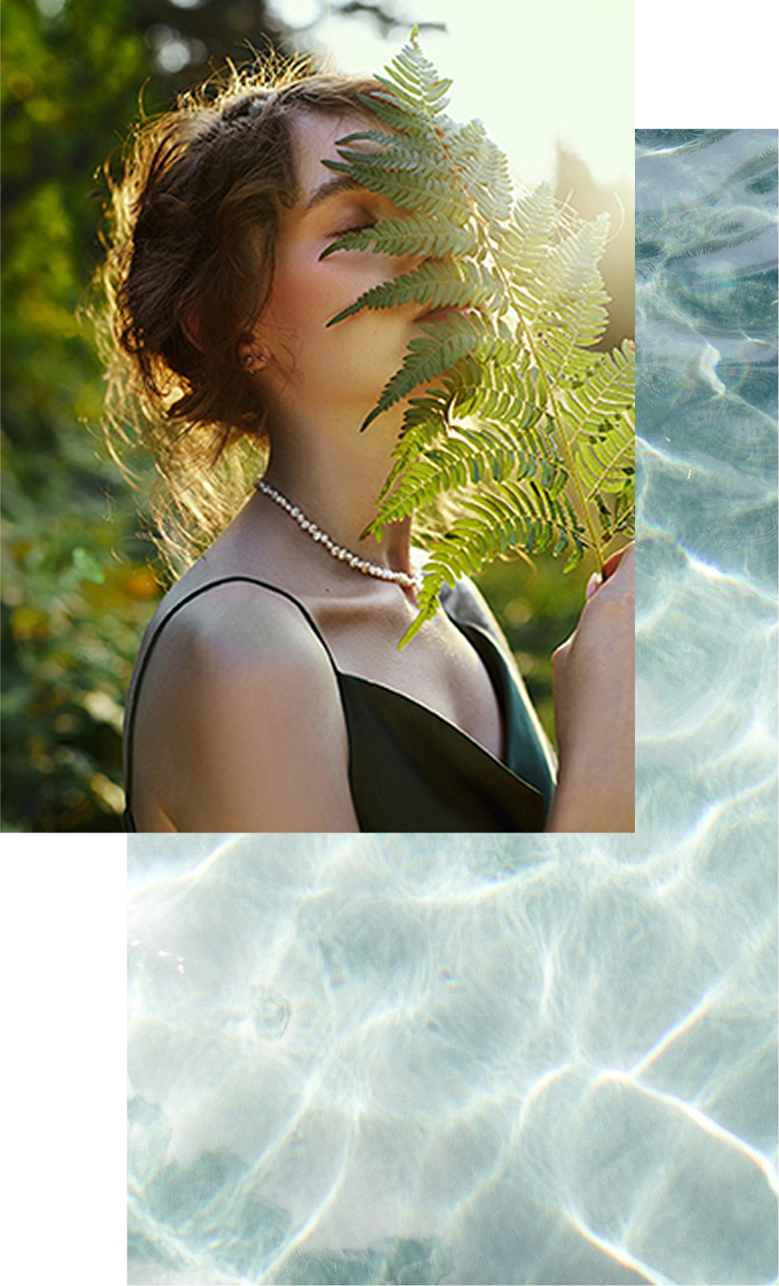 woman element water