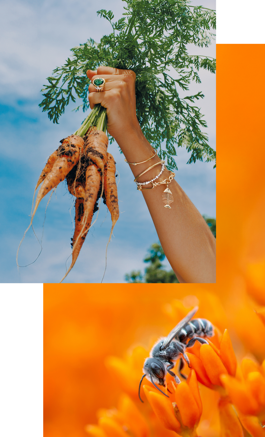 woman element water