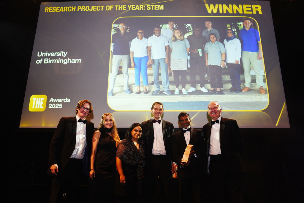 University of Birmingham-led E-MOTIVE programme takes research prize