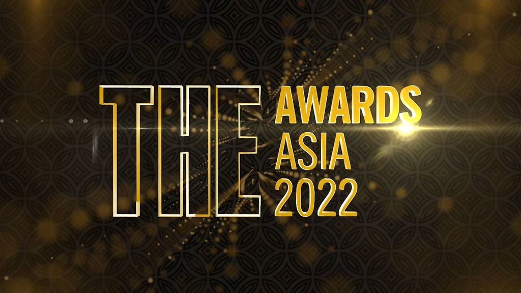 Watch the THE Awards Asia 2022 ceremony