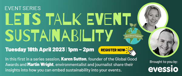 LUNCH & LEARN for event organisers: Making your events more sustainable