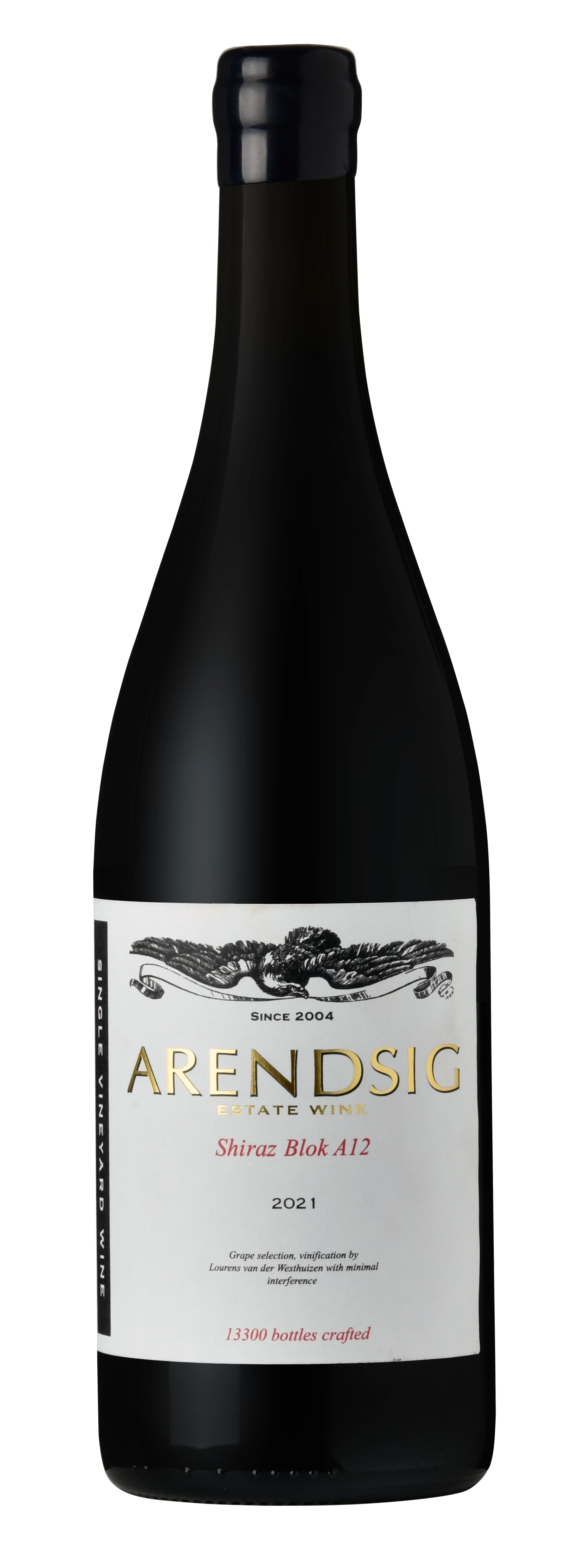 Arendsig Single Vineyard Shiraz Blok A12