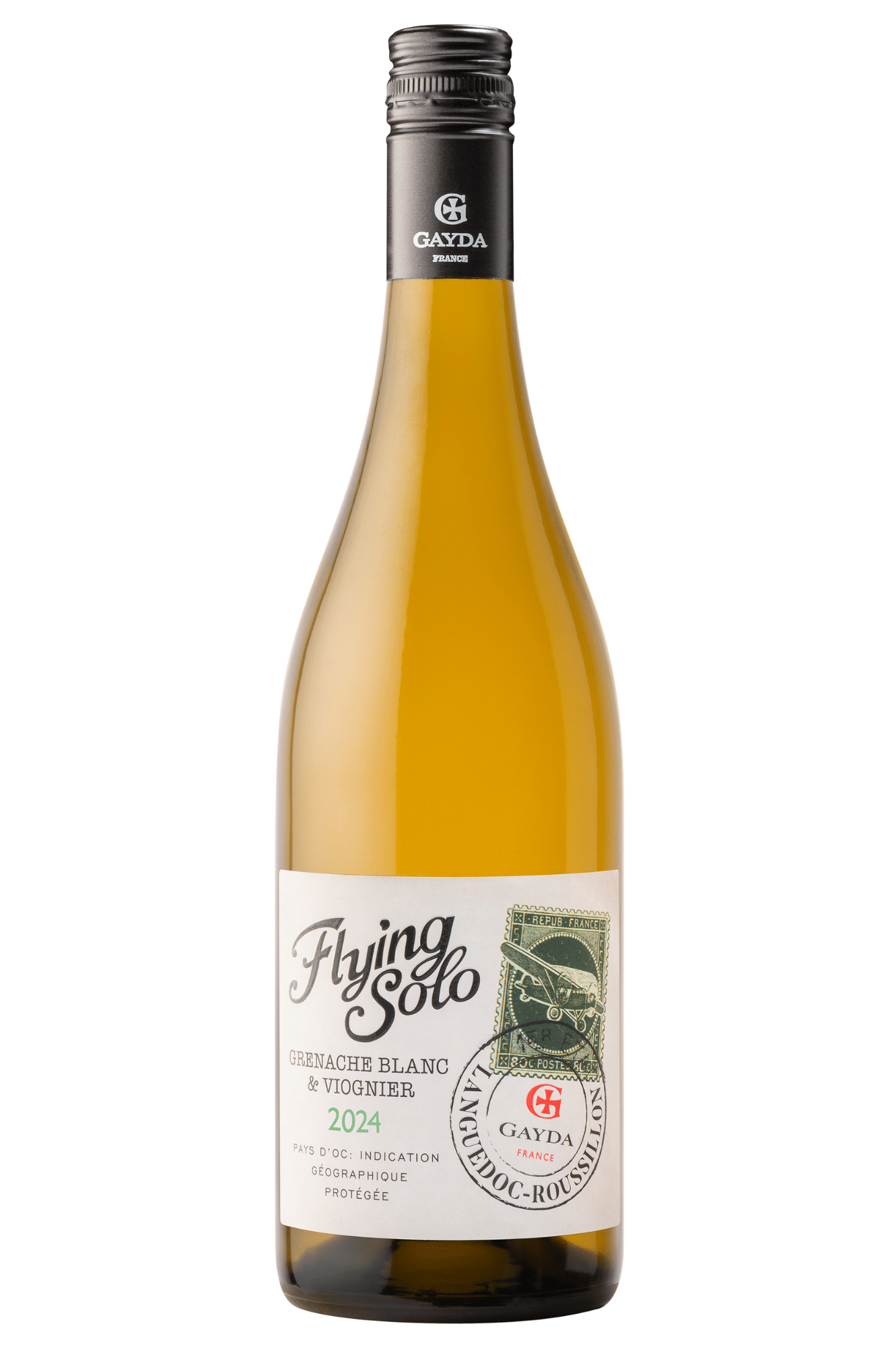 Flying Solo Blanc, Viognier Grenache Blanc