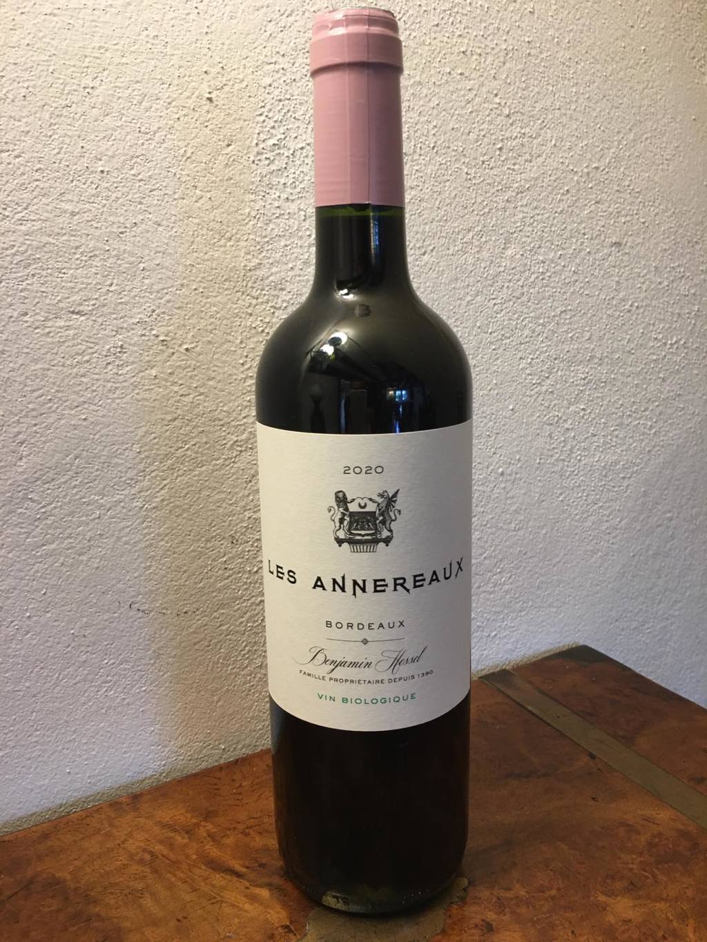 Les Annereaux Vin Biologique Organic