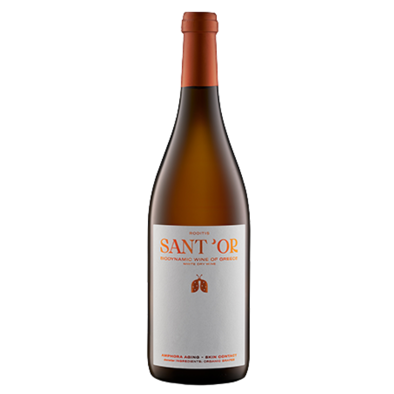 Sant’Or Roditis Amphora 2020, Roditis 100%, PGI Achaia (dry white, organic, natural)