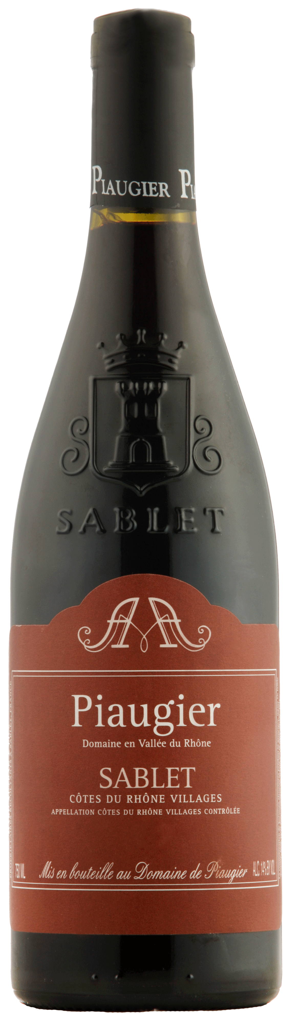 Sablet rouge, Côtes du Rhône-Villages.