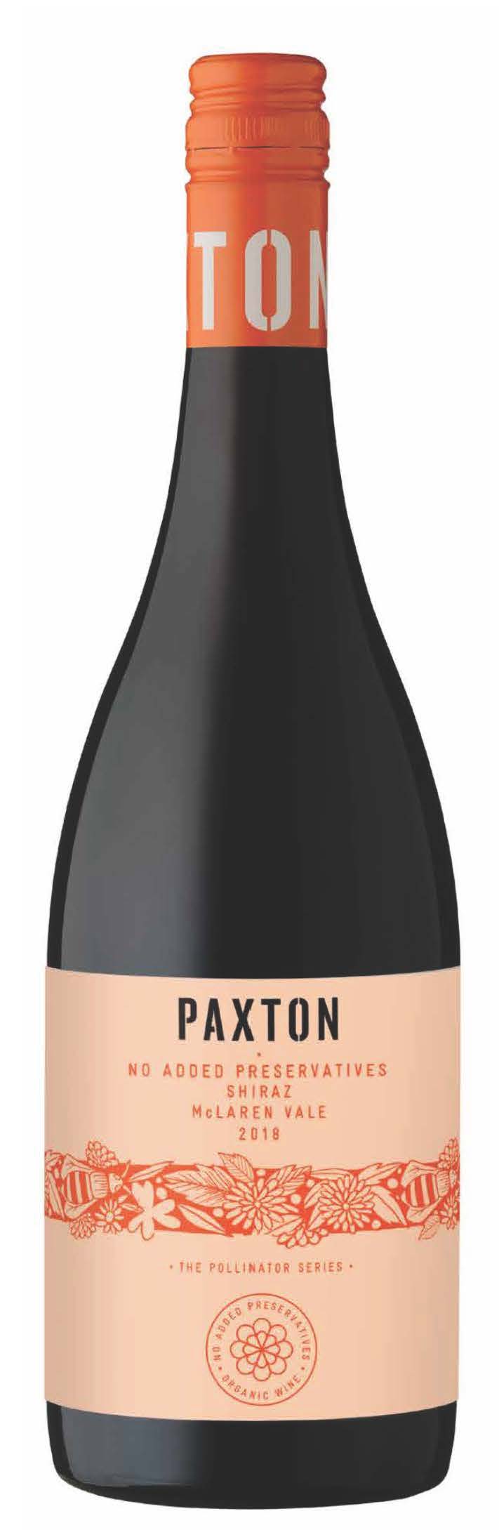 Paxton Pollinator Shiraz No Added Sulphur