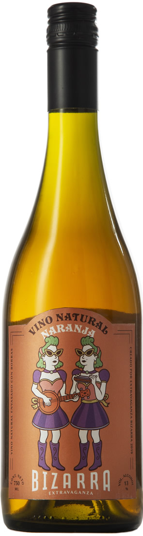 Bizarra Extravaganza Vino Natural Naranja