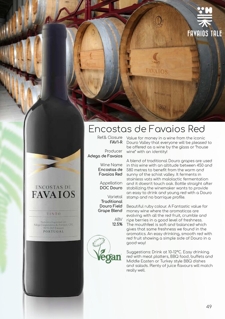 Encostas de Favaios