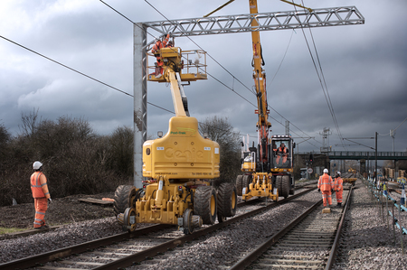 Heathrow Airport, Camlin Rail, Pod-Trak, Fairhurst & Partners and Network Rail, Project Pantobot 3D installation