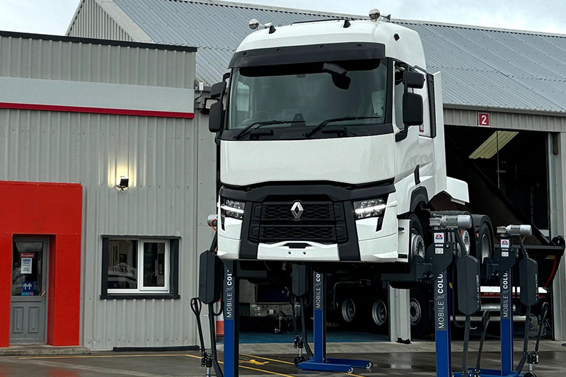 MAHA UK showing ATF-approved brake tester at RTX Scotland