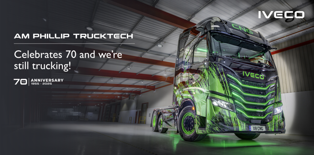 A M Phillip Trucktech & IVECO mark milestone anniversaries together at RTX Scotland 2025