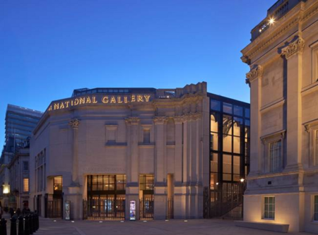 The National Gallery - entrance