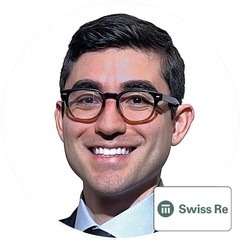 Brett Nakano, Swiss Re