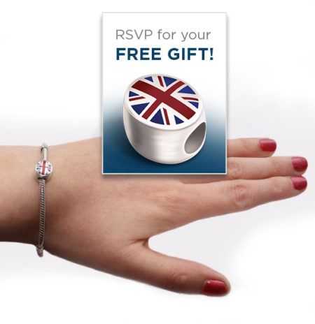 RSVP for free gift at the exhibition
