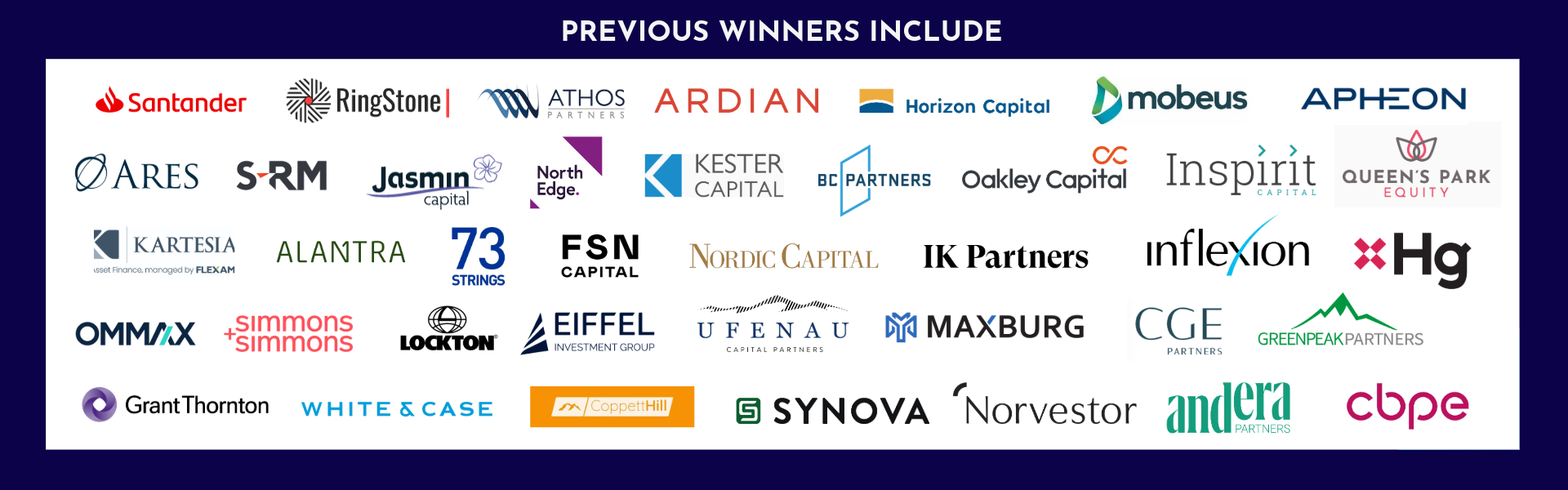 previous winners