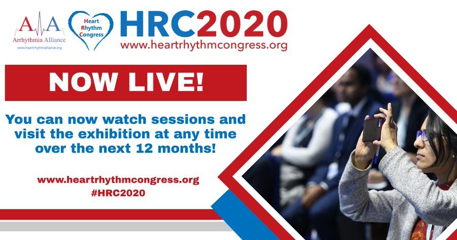 A-A Heart Rhythm Congress - NOW LIVE and available until September 2021