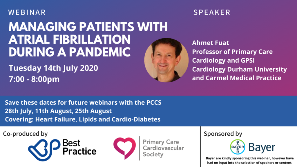 The second webinar in our new Best Practice and PCCS series: Blood Pressure - part of our A-B-Cs