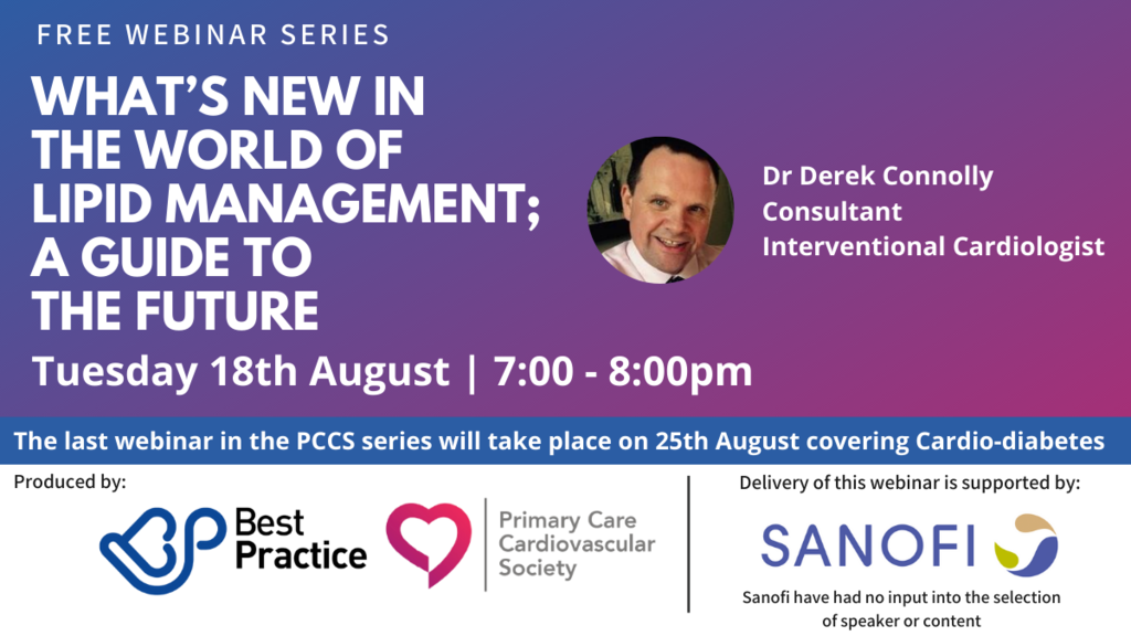 The fourth webinar our Best Practice and PCCS series: Blood Pressure - part of our A-B-Cs