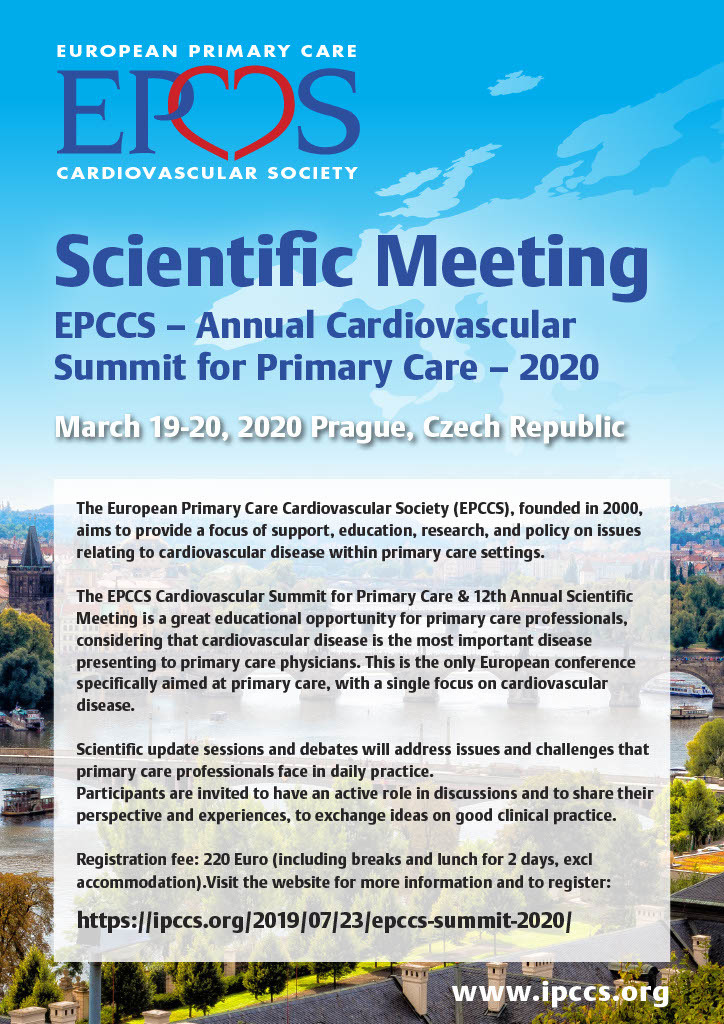 EPCCS - Annual Cardiovascular Summit for Primary Care - 2020