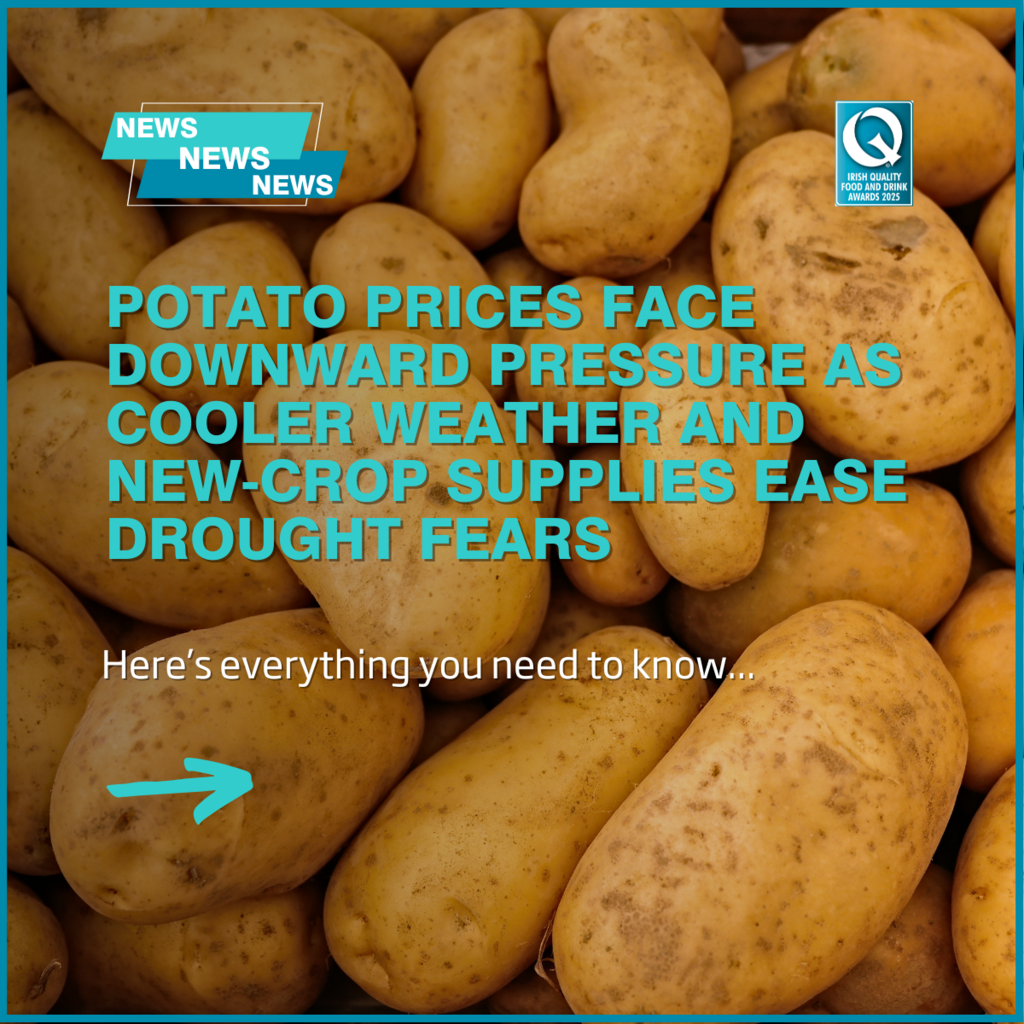 Potato prices face downward pressure as cooler weather and new‑crop supplies ease drought fears