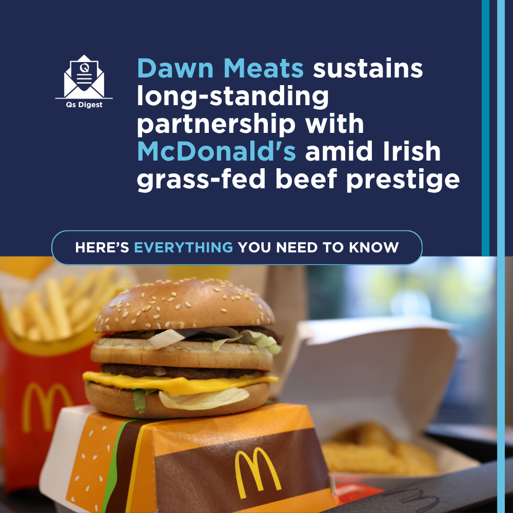 IQFDA-winning Dawn Meats sustains long-standing partnership with McDonald's amid Irish grass-fed beef prestige
