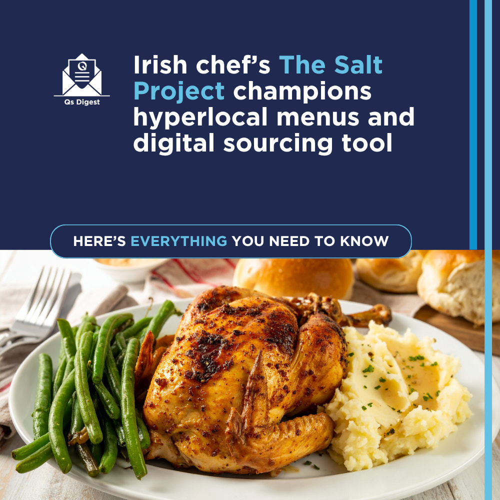 Irish chef’s The Salt Project champions hyperlocal menus and digital sourcing tool