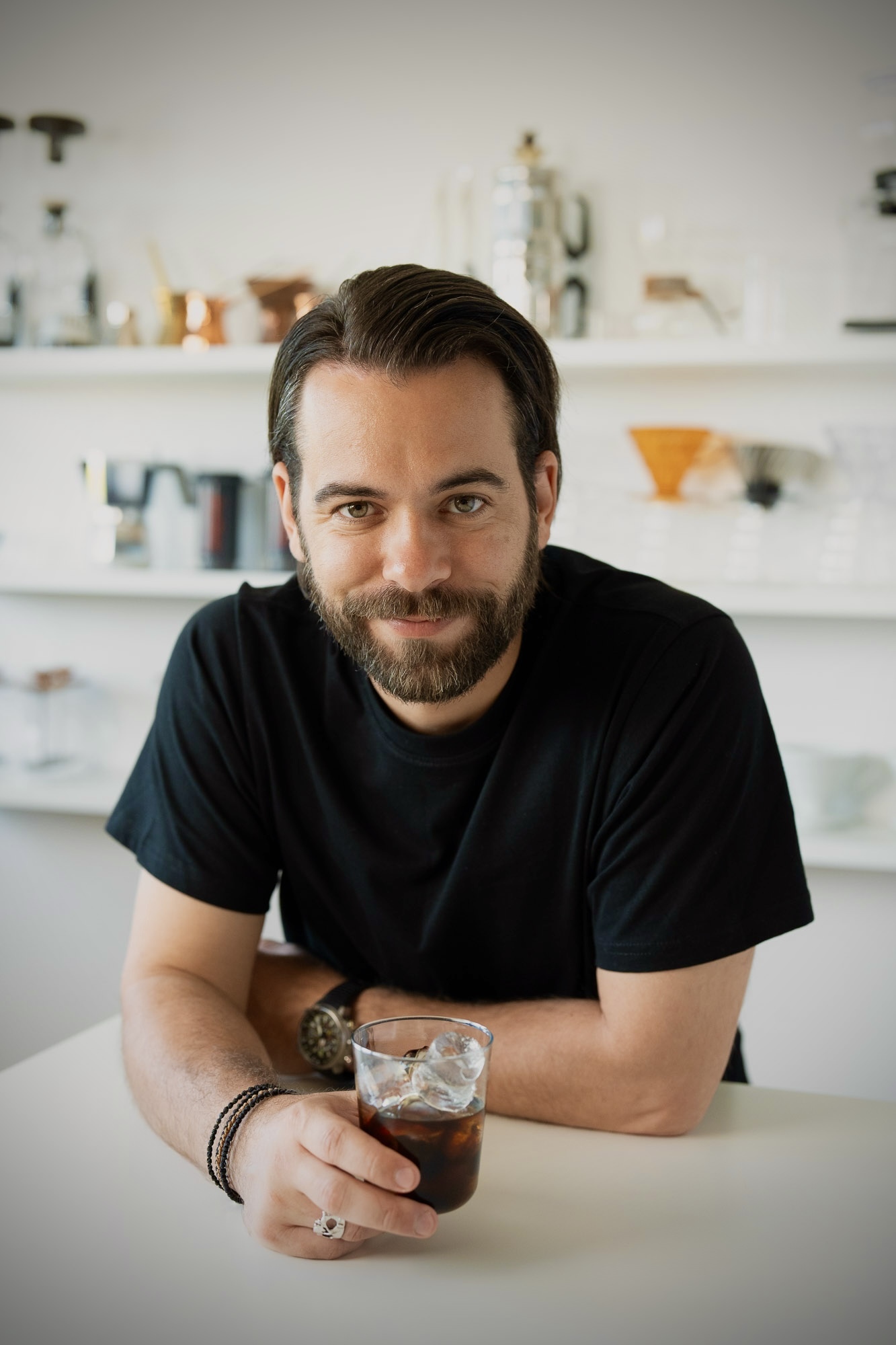 Michail Dimitrakopoulos, Brand ambassador of @storm.baristaattitude and @scotsman_ice