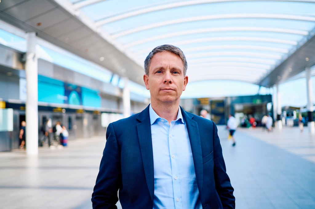 Pierre-Hugues Schmit, London Gatwick Airport