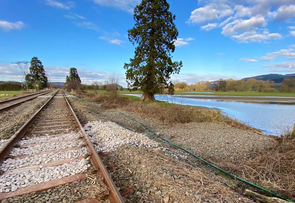 Multi-million pound investment to protect Cambrian Line from extreme weather