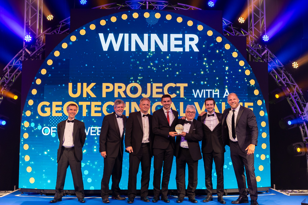 UK Project with a Geotechnical Value of between £500k and £1M