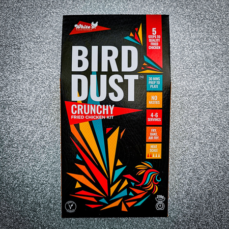 Bird Dust Crunchy Fried Chicken Coating, White's Gourmet Fried Chicken