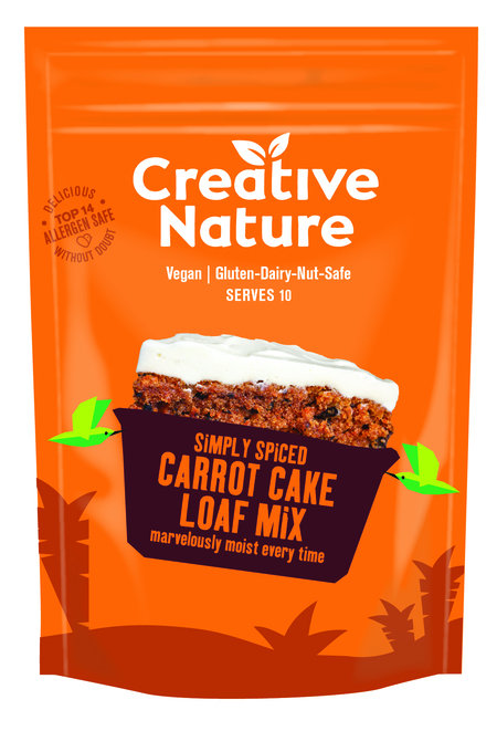 Creative Nature Carrot Loaf Cake Baking Mix