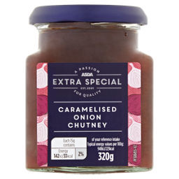 Asda Extra Special Caramelised Onion Chutney, English Provender Company
