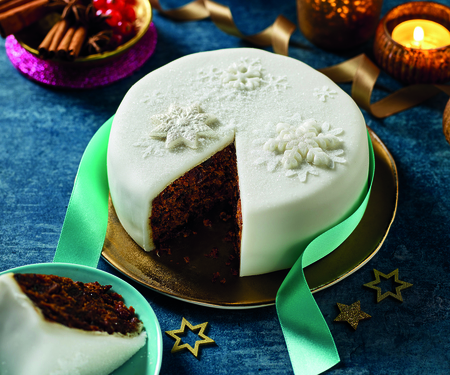 Morrisons The Best Iced Christmas Cake