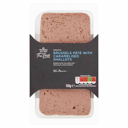 Morrisons The Best Brussels Pâté with Caramelised Shallots