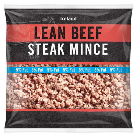 Iceland Lean Beef Steak Mince