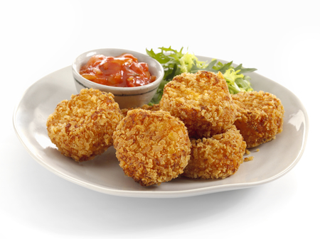 Brakes Pumpkin Mac Cheese Bites