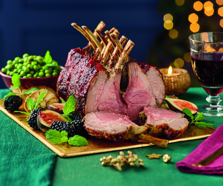 Morrisons The Best Lamb Guard of Honour with Cranberry and Sloe Gin Glaze
