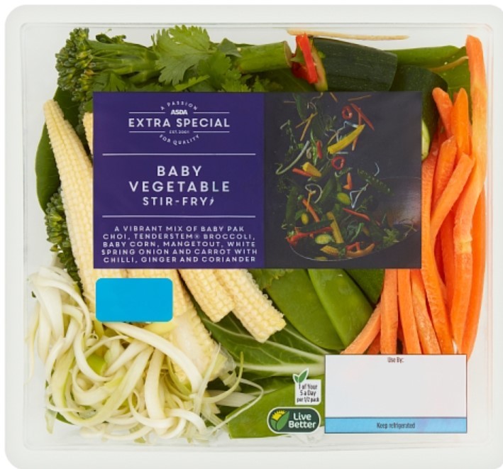 Asda Extra Special Baby Vegetable Stir Fry